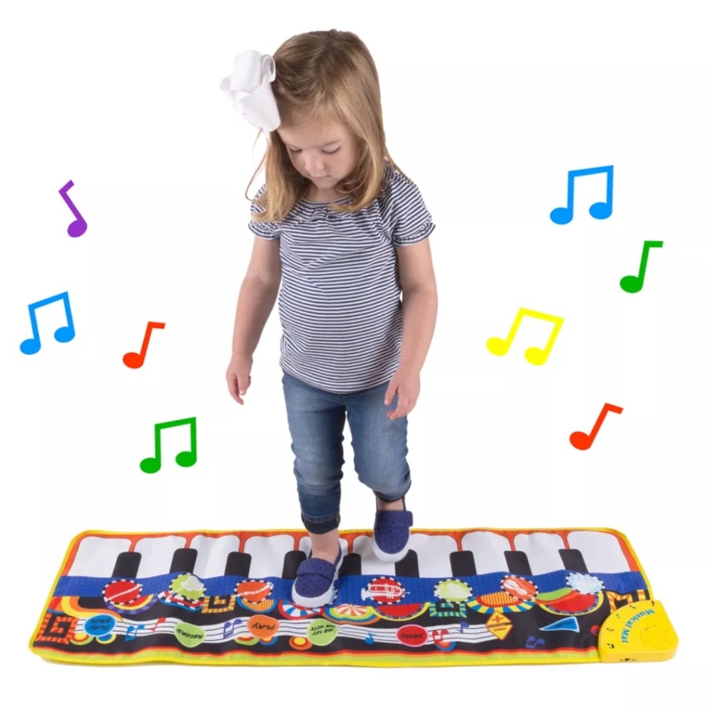 Hey! Play! Step Piano Mat Keyboard